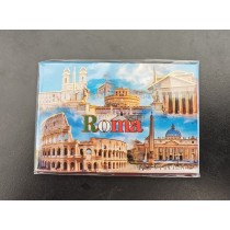 Calamita Magnete Frigorifero Fridge Magnets Print Stampe 2D Souvenir Roma 6361 7.9*5.3cm circa