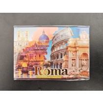 Calamita Magnete Frigorifero Fridge Magnets Print Stampe 2D Souvenir Roma 6368 7.9*5.3cm circa