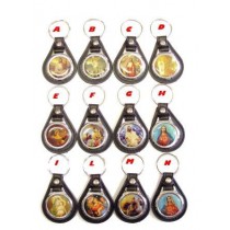 SOUVENIR" PORTACHIAVE KEYCHAIN  DI ECO-PELLE"