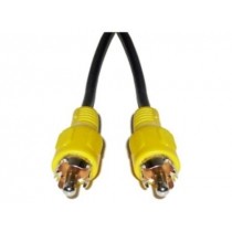 Cavo VIDEO RCA GIALLO M/M BASIC LIGHT 1MT