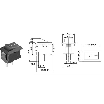 RICAMBI ELECCTRONICA MINI INTERRUTTORE SWITCH ON OFF