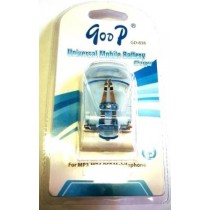 Universal smart charger for all type of Li-ion 3.7V mobile phone batteries GD838