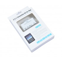 Adattatore PER IPAD KIT CONNESSIONE CAMERA 5 IN 1