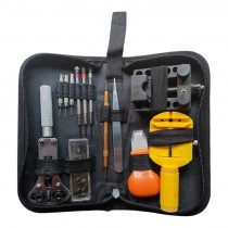 KIT 13 PZ ACCESSORI RIPARAZIONE PER OROLOGI OROLOGIAIO BATTERIA CINTURINO GIALLO