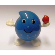 Timer Meccanico 60 minuti A Forma Di Pesca per Cucina  e  Hobby