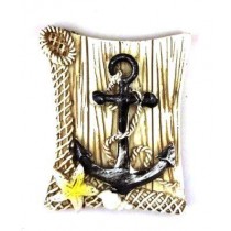 Calamita Frigo Magnete Resina "VINTAGE ANCORA" Fridge Magnet  From Italy