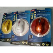 MINI SWEETY MOUSE  USB CON FILO, OTTICO, vari colori 8X4X3cm