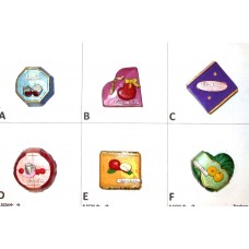 Calamita Magnete Frigo Fridge Magnets CIOCCOLATINI