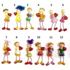 CALAMITA MAGNETE FRIGO RESINA SEGNI ZODIACO CUORE ;FRIDGE MAGNETS KIDS ZODIAC