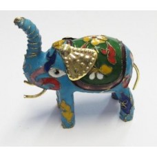 BOMBONIERA ELEFANTE PORTAFORTUNA IN CLOISONNE SMALTATO VARIE COLORAZIONI  LUCKY ELEPHANT