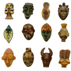 Calamita Magnete Frigo Fridge Magnets  MASCHERA AFRICANA ANTICA