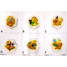 Calamita Magnete Frigo Fridge Magnets MENU HAMBURG