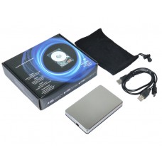 BOX DA 2.5" PER HDD SATA DA 1TB SHINY SURFACE