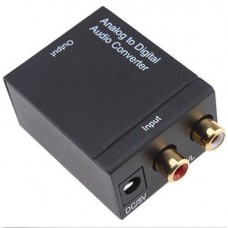 CONVERTITORE AUDIO DA ANALOGICO (L/R) A DIGITALE(OPTICAL)