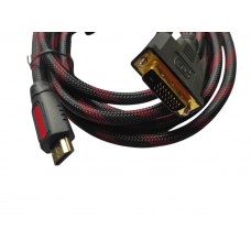 Cavo Hdmi M / Dvi-D Dual Link M Telato Ferrite Da 3 Metri