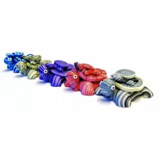 Tartaruga Portafortuna Magnetica in Fimo NewLine  Lucky Fridge Magnets Turtl