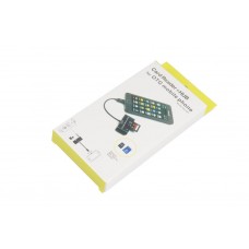 Lettore memory card 3in1+ usb per Smartphone e Tablet con funzione OTG.