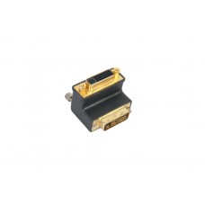 Adattatore 90 Gradi da DVI-I 24+5 M a DVI-I 24+5 F  DVI-I M TO DVI-I F ADAPTER 90 GRADI
