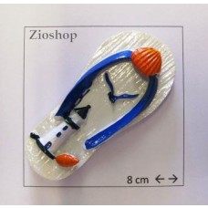 Calamita Magnete Frigo Fridge Magnets  CIABATTINA  MARINARA  