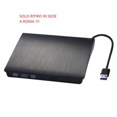 Lettore masterizzatore USB 3.0 Esterno Dvd Unita' CD ad alta velocita' per MacBook