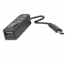 Mini HUB 4 PORTE USB 2.0 A USB 3.1 TYPE-C