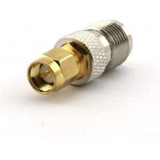 ADATTATORE CONNETTORE COASSIALE DA SMA MASCHIO A TNC FEMMINA 
