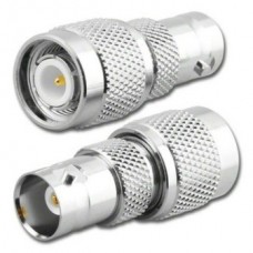 CONNETTORE COASSIALE RF ADATTATORE DA TNC MASCHIO A BNC FEMMINA 