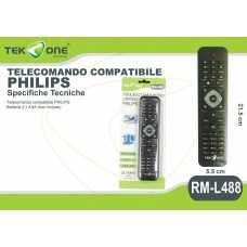 Telecomando Universale  Comaptibile televisori Tv Philips  Universal Remote Control