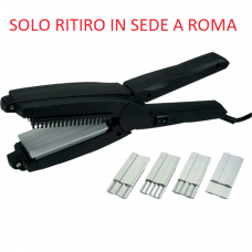 PIASTRA PROFESSIONALE IN ACCIAIO INTERCAMBIABILE LISCIO FRISE' JDL-44