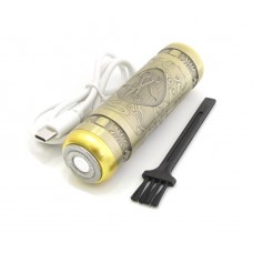 Mini rasoio elettrico ricaricabile USB portatile uomo donna epilatore depilatore Compatto