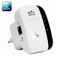 WiFi Wireless Ripetitore Router 300Mbit/s 2.4GHz Range Extender 300Mbps