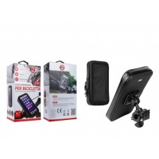 SUPPORTO IMPERMEABILE PER SMARTPHONE 4.7" PER BICI MONOPATTINI 