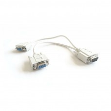 Cavo Splitter Vga Sdoppiatore Vga Maschio To Vga 2 Femmine da 27cm