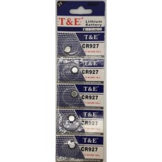 SET 5 BATTERIE CR927 LITIO 3V LITHIUM BATTERIES 3V 5PCS