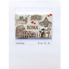 Calamita Magnete Frigo Souvenir Roma Love in Rome Fridge Magnets 4126