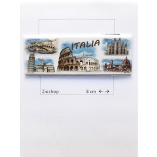 Calamita Magnete Frigo Souvenir Stampa Monumenti Italia Fridge Magnets 4127