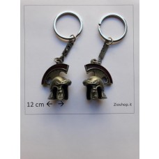 Portachiavi  Souvenir Roma  ELMO CENTURIONE ROMANO Porta Chiave in Metallo keychain Rome Italy