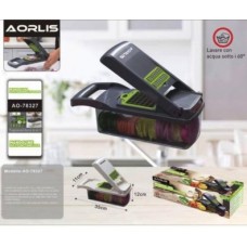 AORLIS MANDOLINA AFFETTATRICE PROFESSIONALE 6 IN 1 AO-78327 AFFETTA VERDURE TRITATUTTO AFFETTATRICE MONDOLINA MULTIFUNZIONE 
