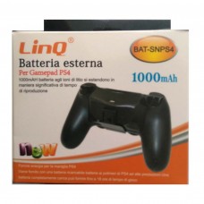 Batteria Esterna Compatibile Controller Joypad Gamepad Ps4 1000mAh Linq Bat-snps4