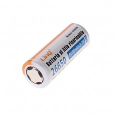 Batteria al Litio Professionale 26650 6000mAh Ricaricabile 3.7v LinQ Li-dx6000