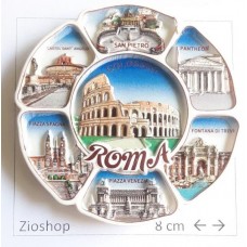 Souvenir From Italy Calamita Frigo Fridge Magnets FANTASTICI VII ROMA ITALIA 5069