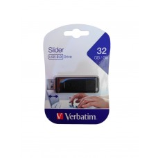 SOAR VERBATIM PENDRIVE SLIDER USB 2.0 32GB  98697 2304 023942986973