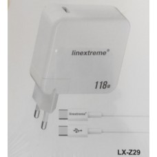 LINEXTREME CARICATORE TYPE-C 118W LX-Z29