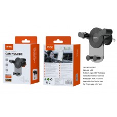 MTK CAR HOLDER GRIGLIE ARIA TE5091 CON GUIDE VERTICALE Per Smartphone da 4.5" a 7"
