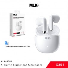 RsZs-  MLK+ AURICOLARE CON TRADUZIONE AI X301 VER.5,4 300mAh RIGIDO  