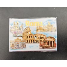 Calamita Magnete Frigorifero Fridge Magnets Print Stampe 2D Souvenir Roma 6366 7.9*5.3cm circa