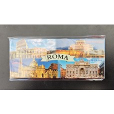 Calamita Magnete Frigorifero Fridge Magnets Print Stampe 2D Souvenir Roma 6372 12*4.8cm circa