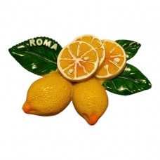 Souvenir From Italy Calamita Frigo Fridge Magnets ROMA ITALIA6385 LIMONIAMO