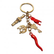 PORTACHIAVE SOUVENIR ITALIA ROMA IN METALLO FANTASTICI V KEYCHAIN 6399