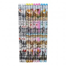 Set 12 Matite Matita Souvenir Ricordo Viaggio Italia Roma Pencils Rome Italy 6441